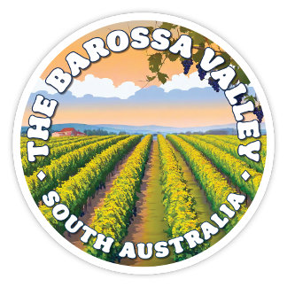 Adesivo Vale de Barossa, Sticker do Sul da Austrália