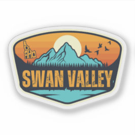 Adesivo Vale do Cisne, Idaho