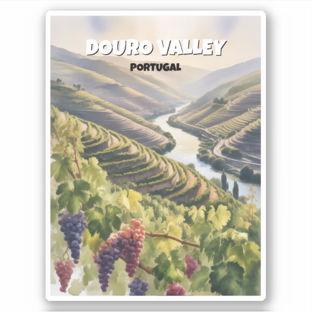 Adesivo Vale do Douro Portugal (Frente)