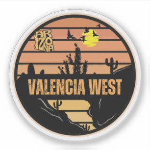 Adesivo Valencia West, Arizona