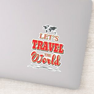 Adesivo Vamos do mundo