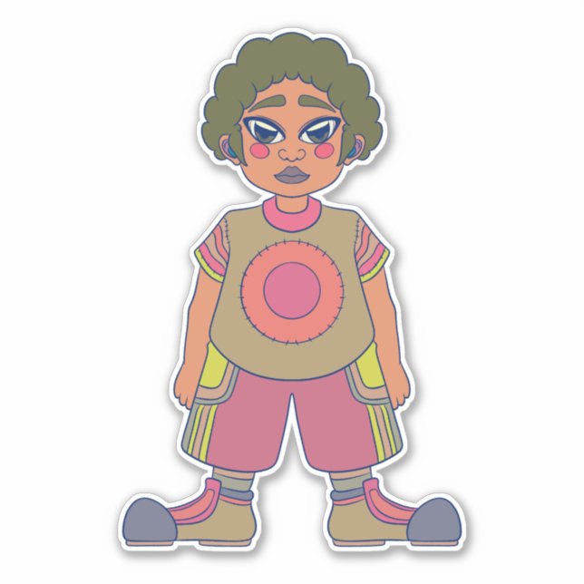 Adesivo Vamos para fora (Frente)