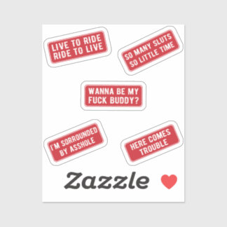 Adesivo Vamos (Vermelho)