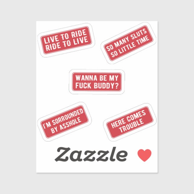 Adesivo Vamos (Vermelho) (Folha)