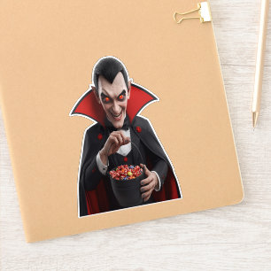 Adesivo Vampiro assustador Drácula