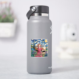 Adesivo Van Gogh pelo rio - Boho Van Life Des