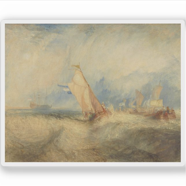 Adesivo Van Tromp, indo agradar seus Mestrados (Frente)