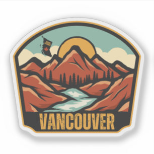 Adesivo Vancouver, Colúmbia Britânica