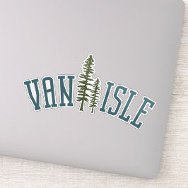 Adesivo Vancouver Island Places West Coast Vinyl Sticker