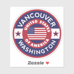 Adesivo VANCOUVER, Washington