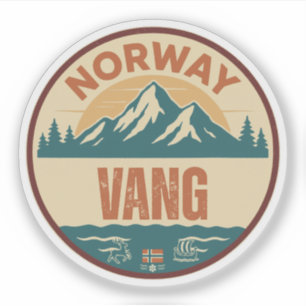 Adesivo Vang, Norge Noruega