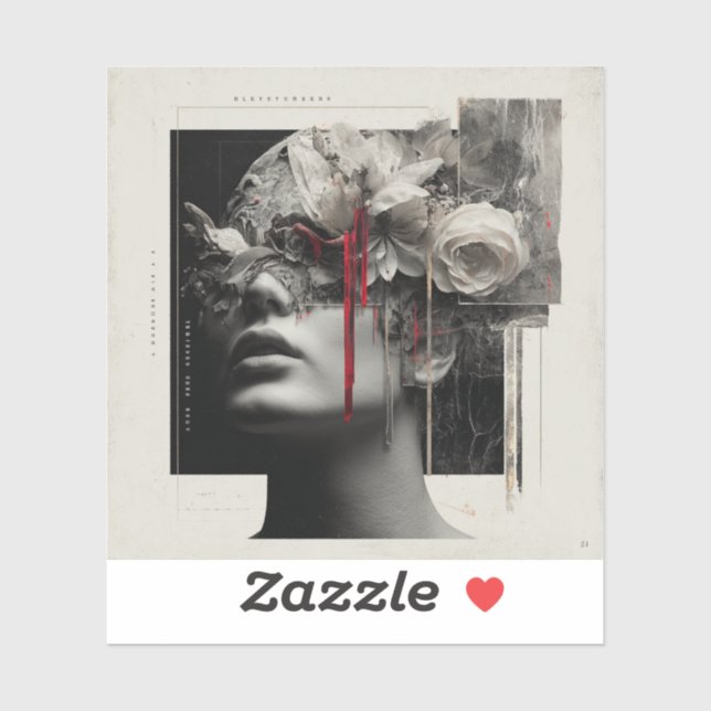 Adesivo Vanitas Fair — Gothic Fine Art  (Folha)