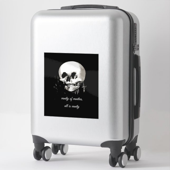 Adesivo Vanity of Vanities All Is Vanity Ecclesiastes (Mala)