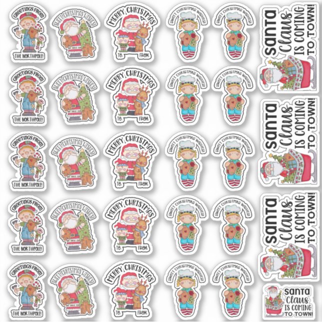 Adesivo Vantagens de Natal (Frente)