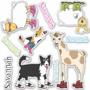 Adesivo Variedade Jett e Amigos