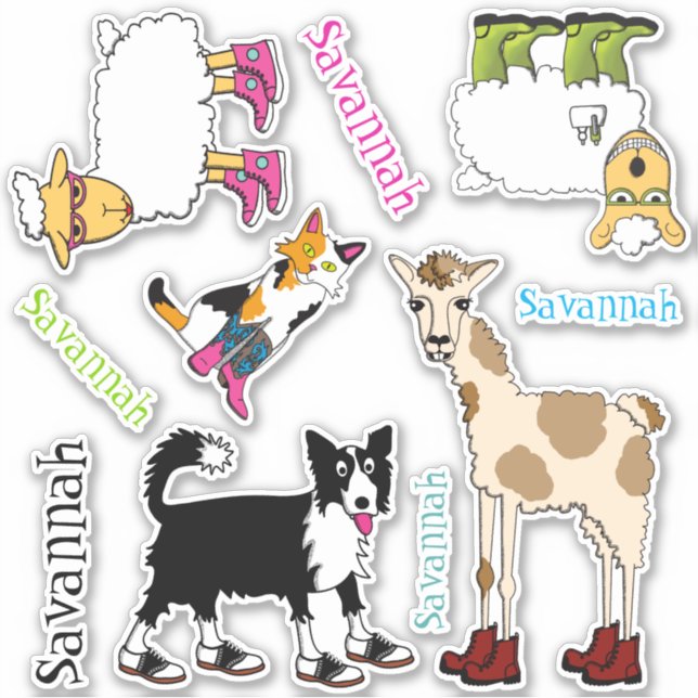 Adesivo Variedade Jett e Amigos (Frente)