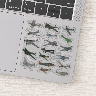 Adesivo Vários aviões alemães WW2