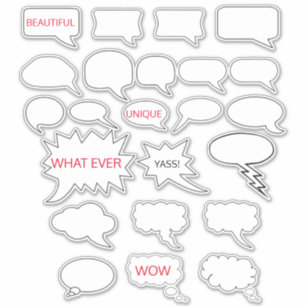 Adesivo Vazio Fala Fala Fora Vinil