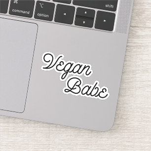 Adesivo Vegan Babe