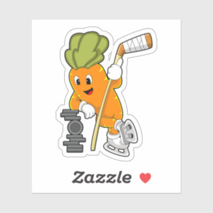 Adesivo Vegan Ice Hockey stick