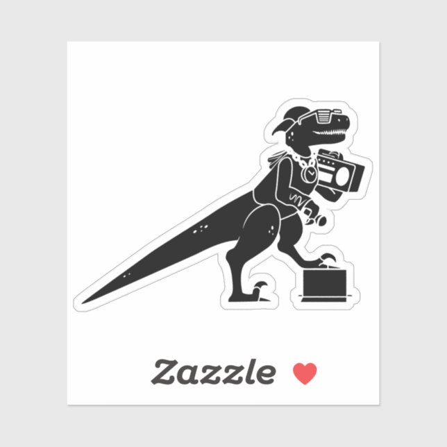 Adesivo Velocirapper (Folha)