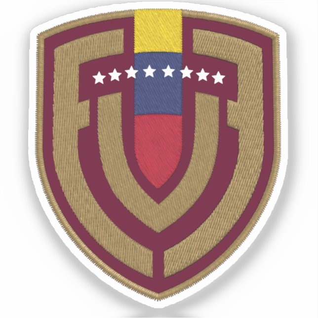 Adesivo Venezuela Futbol Soccer | La Vinotinto Nuevo logo  (Frente)