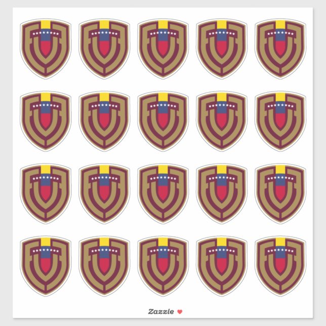 Adesivo Venezuela Futbol Soccer | La Vinotinto Nuevo logo  (Folha)
