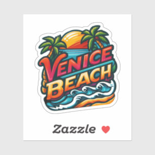 Adesivo Venice Beach, Califórnia, EUA
