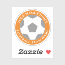 Ventilador de futebol com nome de equipe em um