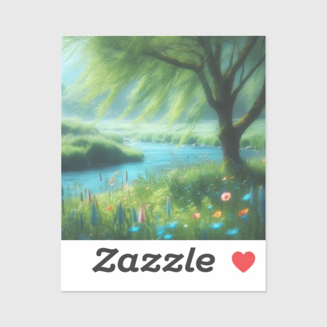 Adesivo Vento no Willow (Folha)