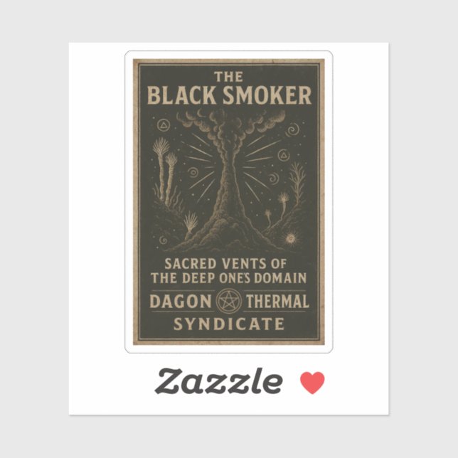 Adesivo Ventos sagrados do domínio profundo - Dagon Ther (Folha)