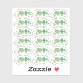 Adesivo Verde Botânico Molor Aquático Eucalyptus Folha