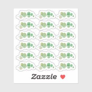 Adesivo Verde Botânico Molor Aquático Eucalyptus Folha