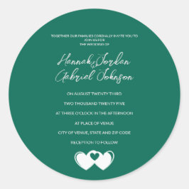 Adesivo Verde Esmeralda Personalizado