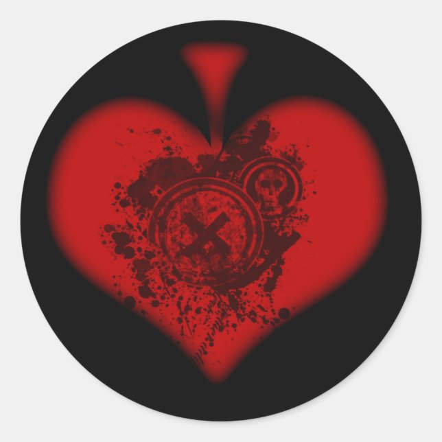 Adesivo vermelho (Frente)