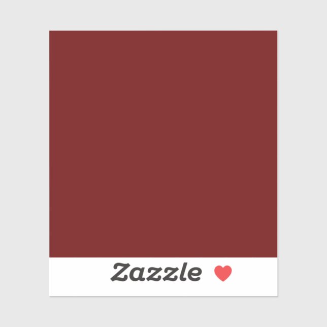 Adesivo Vermelho sanguíneo (cor sólida) (Folha)