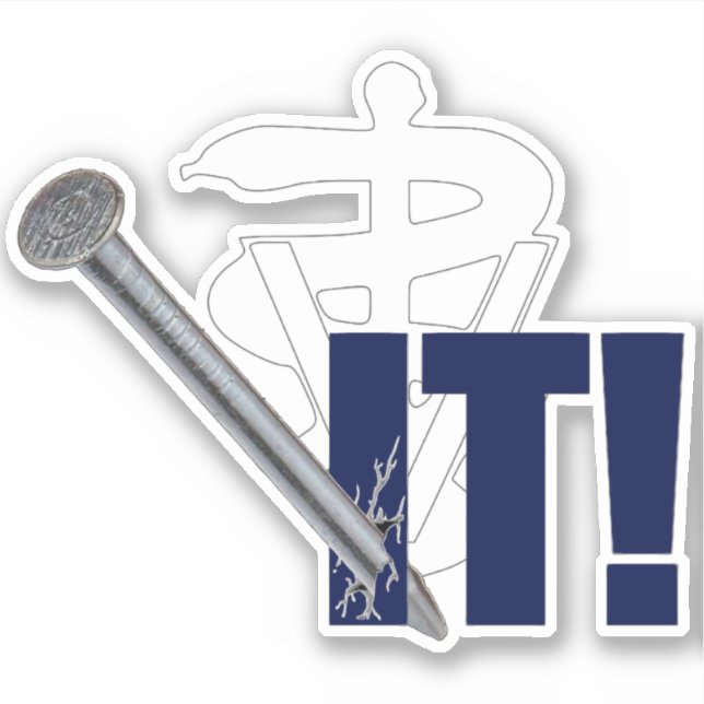 Adesivo Veterinária Apanhou-O! (Frente)