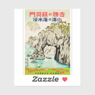 Adesivo Viagem ao Japão Ilha de Okinawa