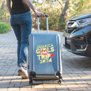 Adesivo Viagem de Meninas Jamaica 2024 Fim de Semana Féria