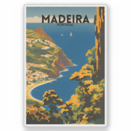 Adesivo Viagem Madeira Portugal