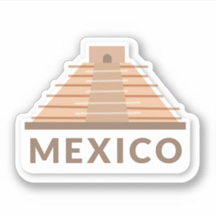 Adesivo Viagem Vinil Sticker do México