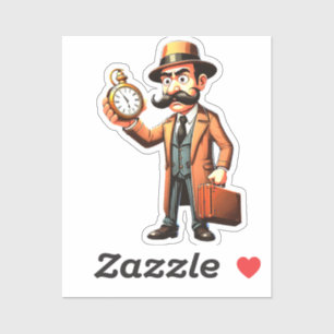 Adesivo Viajante de Tempo