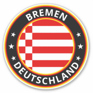 Adesivo Viajante Global - Bremen, Alemanha (Editar) Stick