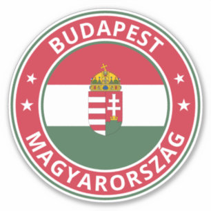 Adesivo Viajante Global - Budapeste, Magyarország   Hungri