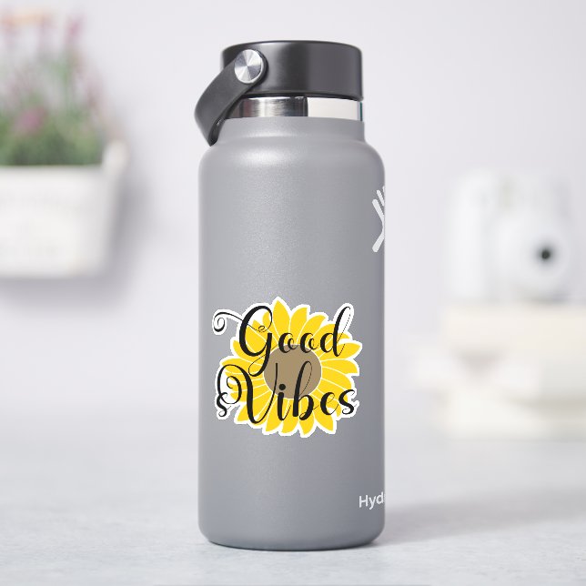 Adesivo Vibes Sunflower Sticker (HidroFlask)