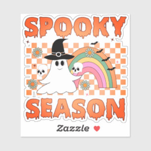 Adesivo Vibrações de Halloween da Temporada Assustadora-45