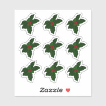 Vidro Sreado Holly Berries