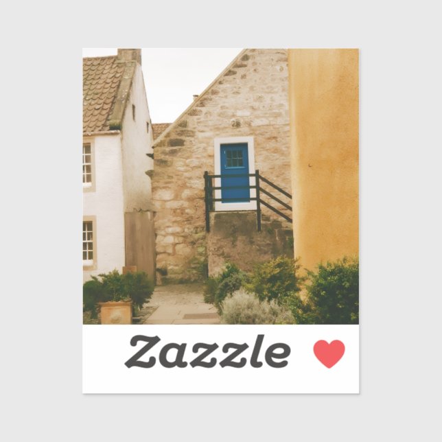 Adesivo Vila de Culross, Fife, Escócia  (Folha)