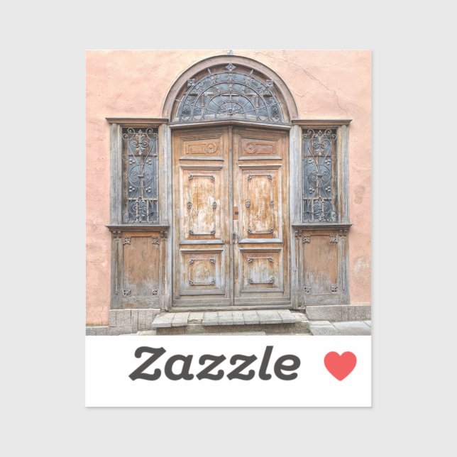 Adesivo Vilnius Door (Folha)