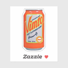 Adesivo Vimto de pintura aquática pode árabe árabe